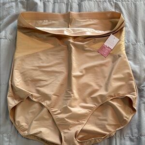 Cacique Ultra High-Waist Brief in Tan